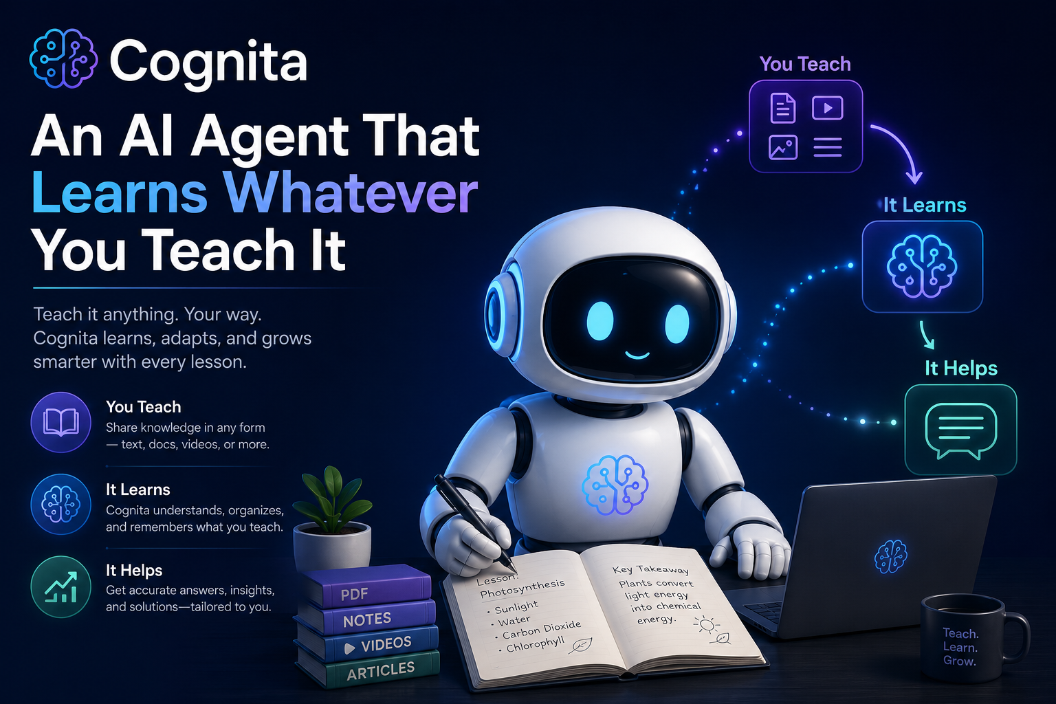 Building Cognita: An AI Agent That Learns Whatever You Teach It